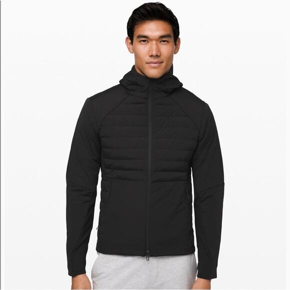 Lululemon Down For It All Hoodie Down Jacket Black Size S - Picture 1 of 16